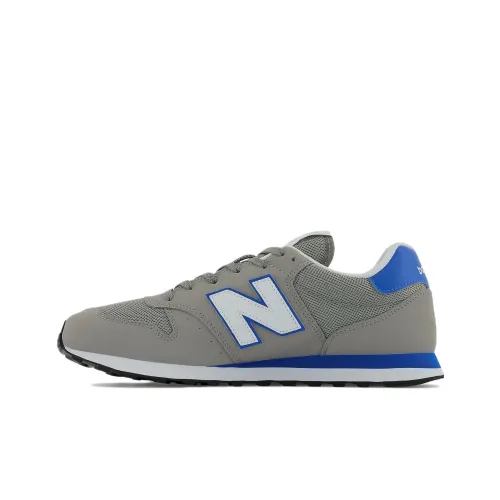 New Balance NB 500 Low Топ Беговые кроссовки Мужской Серый Синий