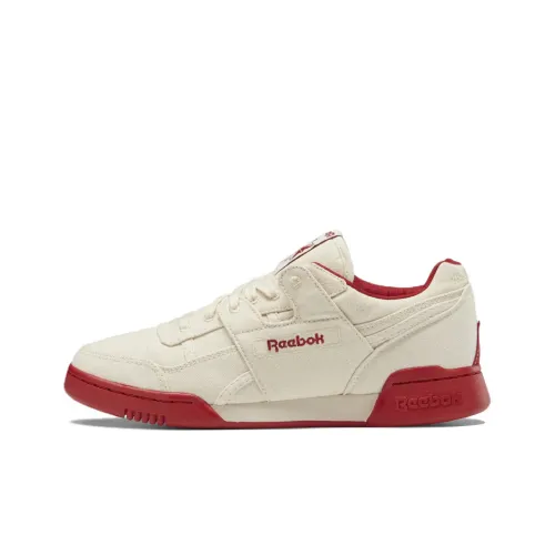 Reebok Workout Plus Low Топ Скейтборд Кроссовки Мужские Бежево-Розовые