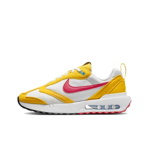 Nike Air Max Dawn Low Top Повседневная обувь Мужская Белый Желтый