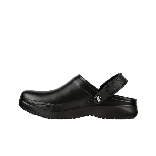 Skechers Arch Fit Резиновая подошва Быстросохнущий Обувь Wrap Вверх Сандалии Мужской Черный