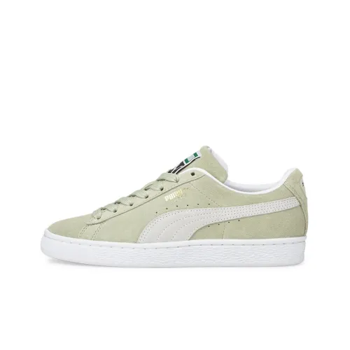 PUMA Suede Series Classic XXI Low Скейтборд Кроссовки Унисекс Зеленый