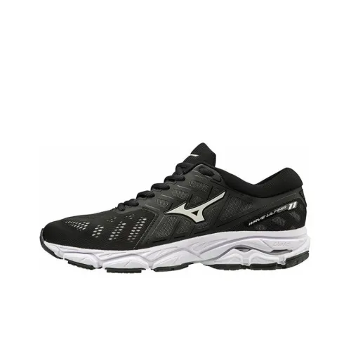 Mizuno Ultima 11 противоскользящие устойчивые к истиранию дышащие легкие низкие беговые кроссовки унисекс черного и белого цвета