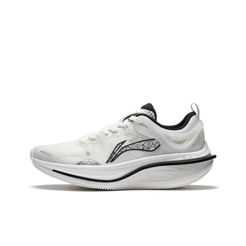 Star Wars x LiNing WuShi 5S 2,0 Износостойкие Дышащие Низкие Кроссовки для Бега Мужские Белые