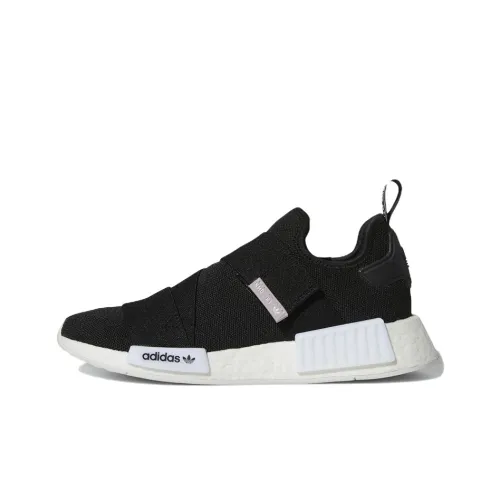 Adidas Originals NMD_R1 Устойчивый к истиранию Дышащий Низкий Топ Casual Женский Черный