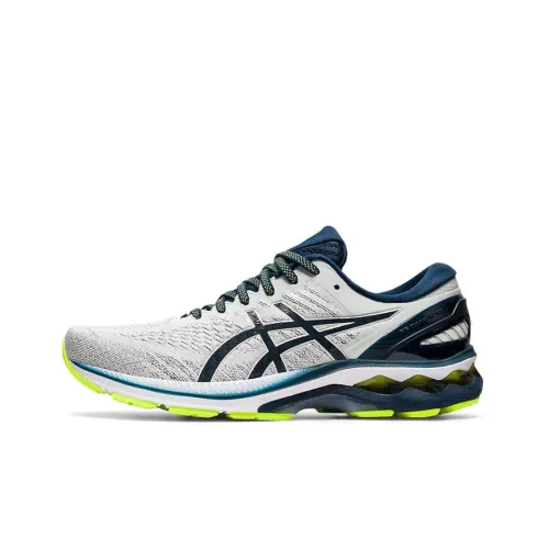 Asics Gel Kayano 27 Low Top Gel Беговые кроссовки Мужские Синие Серые