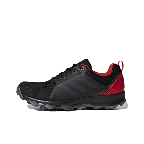adidas Terrex Tracerocker Slip Resistant Abrasion Resistant Low Top Походная обувь Мужская Черный Красный