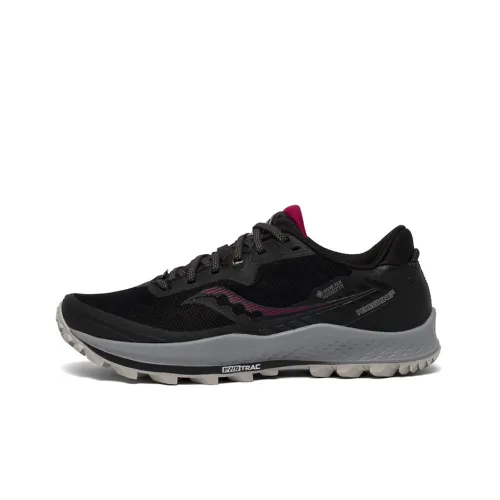 Saucony Peregrine Falcon 11 Амортизаторы Slip-resistant Abrasion-resistant Lightweight Low-top Беговые кроссовки Женские