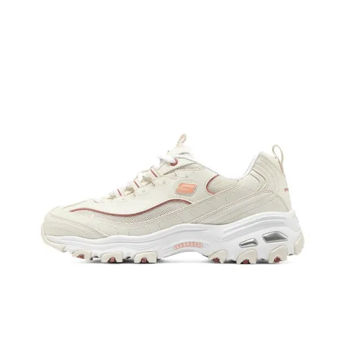 Skechers D'LITES 1,0 Амортизация Устойчивый к истиранию Дышащий Легкий Низкий Топ Повседневная Обувь Женская Экрю