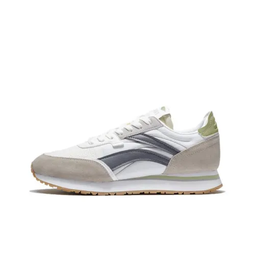 Подкладка Shock Absorbers противоскользящий устойчивый к истиранию низкий топ повседневная спортивная обувь мужская белая серая