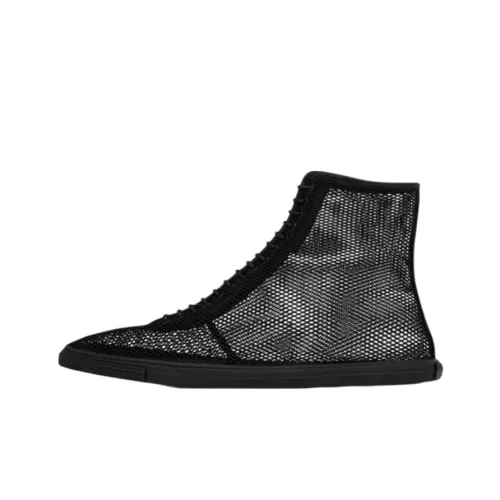 SAINT LAURENT Tou High Топ Скейтборд Кроссовки Женские Черные
