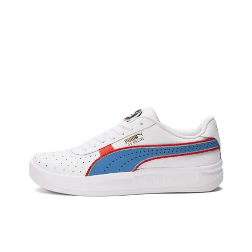 PUMA GV Special GV Special+ Go For Low Скейтборд Кроссовки Унисекс Белый Синий Красный