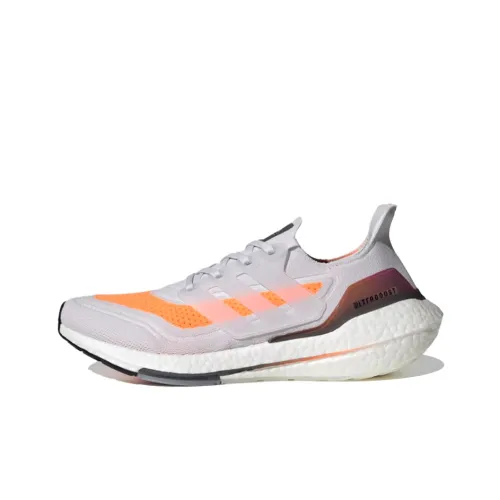 Adidas ULT Амортизация Устойчивый к истиранию Дышащий Низкий Топ Повседневные Беговые кроссовки Мужские Серый Оранжевый Коричневый Белый