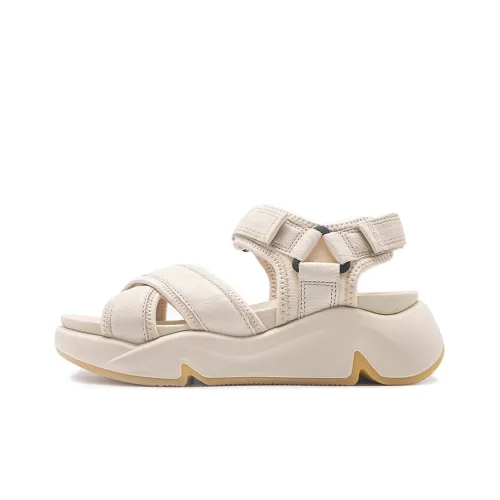 Ecco Tide Fun Пляжные сандалии Женские Lime Gray