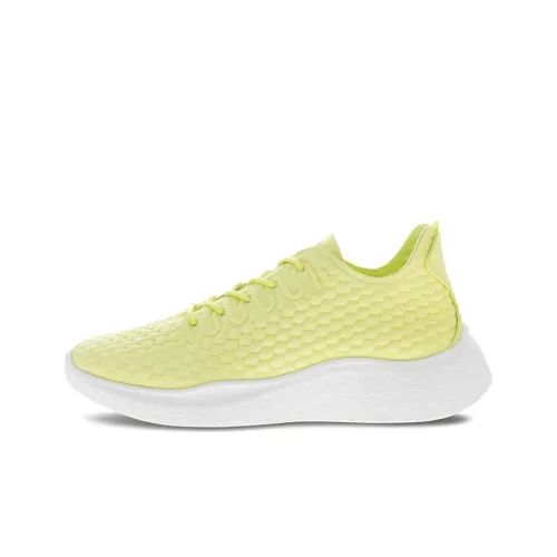 Ecco Therap Аbrasion Resistant Низкие Беговые Кроссовки Женские Желтые