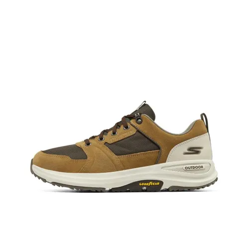 Skechers Go Walk Outdoor Low Топ Повседневная обувь Мужская Коричневый