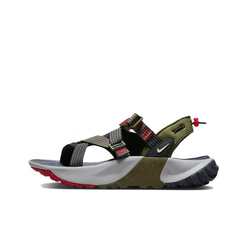 Nike Oneonta Пляжные сандалии Мужские Серый Зеленый