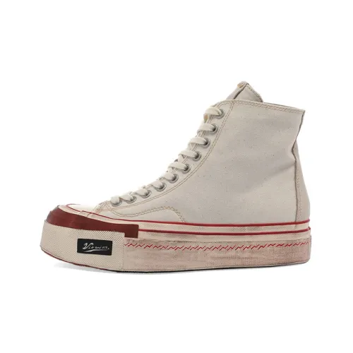 Visvim Высокие Топы Стильные Скейтбординг Мужские Белые
