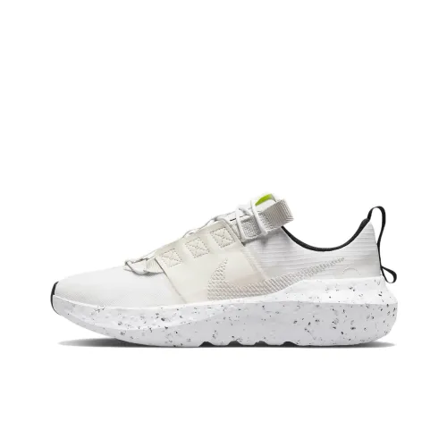 Nike Crater Shock Absorbers Slip-Resistant Abrasion-Resistant Low Top Casual Men's Ecru Найк Крэйтер Шок Абсорберз Антислип Резистентный Абразивный Низкий Топ Повседневная Обувь Мужская Экрю