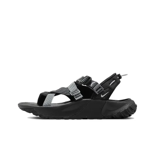 Nike Oneonta Пляжные сандалии Мужской Черный Белый