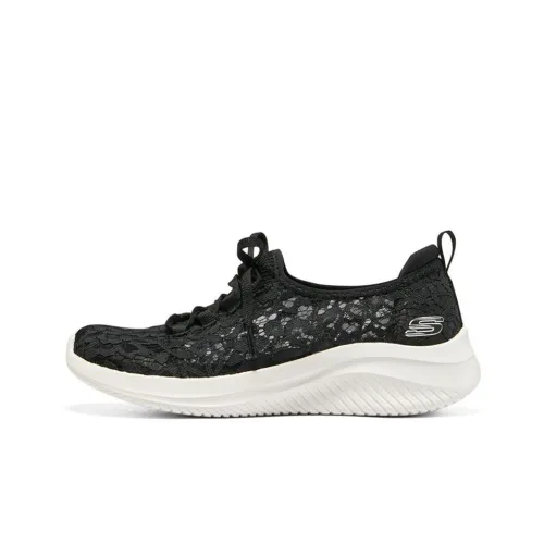 Skechers Ultra Flex 3,0 Hands Бесплатно Slip ins Низкий Топ Повседневный Женский Черный