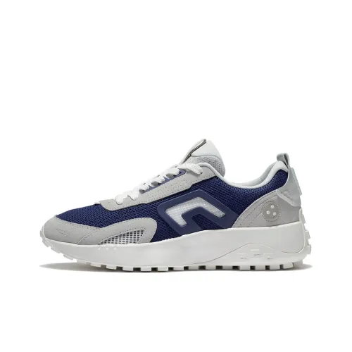 LINING CF Yuehua 2,0 Амортизаторы Slip-resistant устойчивые к истиранию Низкий топ Casual Мужской Серый Синий