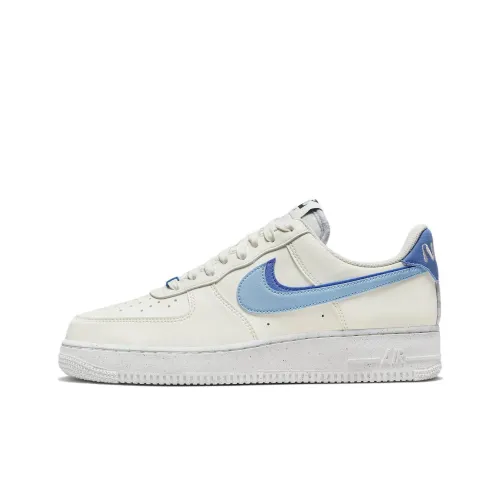 Nike Air FORCE 1 '82' Slip-on Устойчивый к истиранию Низкий Топ Скейтбординг Мужской Белый Синий