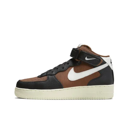 Nike Air FORCE 1 Скейтборд Кроссовки MID Топ Мужской
