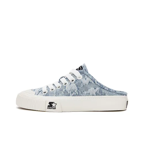 STARTER Дышащие Низкие Кроссовки для Скейтбординга Женские Джинсово-Синий