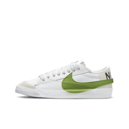 Nike Blazer Low '77 Low Топ Скейтборд Кроссовки Мужские Белые Зеленые