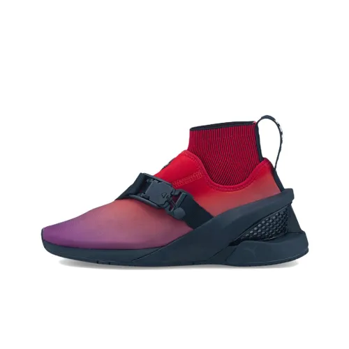 PUMA Scuderia Ferrari Ionf Sunset High Top Повседневная обувь Мужская Красный Фиолетовый Черный
