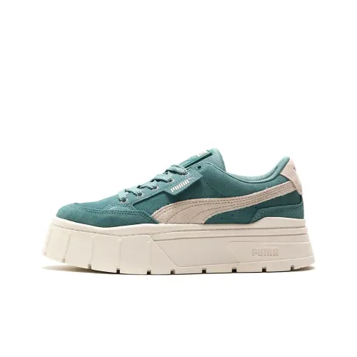 PUMA MAYZE STACK Dc5 Low Кроссовки для скейтбординга Женские Минеральный синий