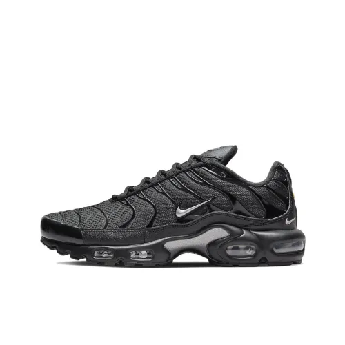 Nike Air Max Plus Low Top Повседневные Беговые Кроссовки Мужские Черные