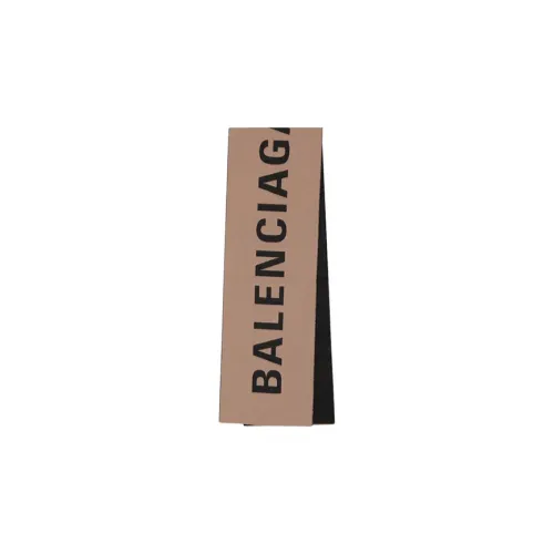 Шарфы Balenciaga Wool Knit Бежевые Мужские