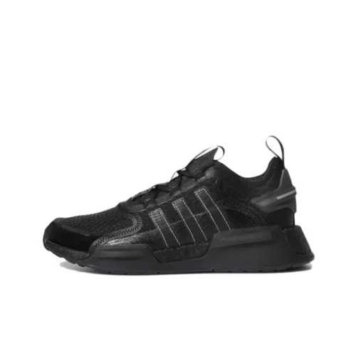 Adidas Originals NMD_V3 Slip-resistant Abrasion-resistant Low Top Casual Shoes Women's Black Adidas Originals NMD_V3 Противоскользящий Устойчивый к истиранию Низкий Топ Повседневная Обувь Женская Черная
