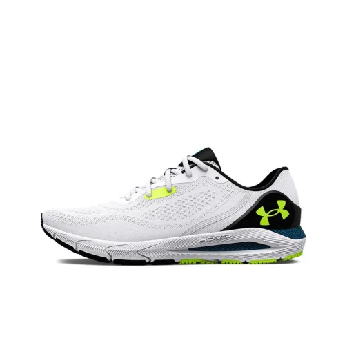 Under Armour HOVR Sonic 5 Low Топ Повседневные Беговые Кроссовки Мужские Белые