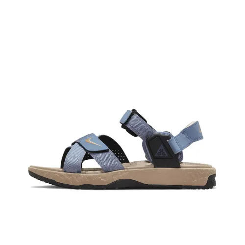 Nike ACG Deschutz + Пляжные сандалии Унисекс Синий