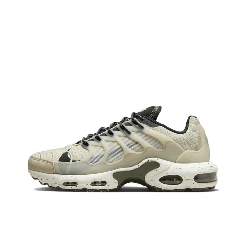 Nike Air Max Terrascape Plus Air Max Terrascape Plus Low Топ Беговые кроссовки Унисекс Бежево-зеленый