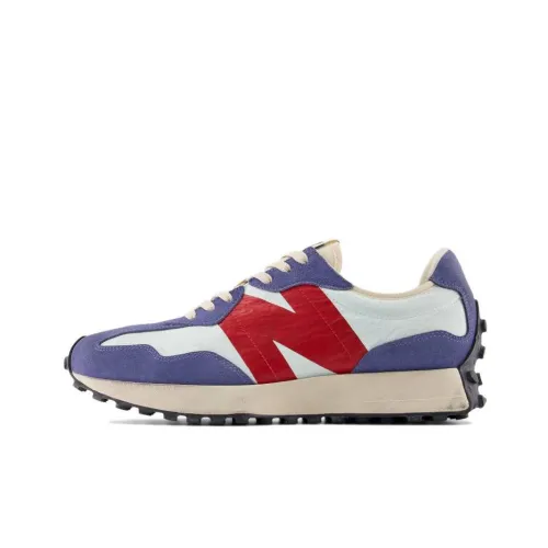 New Balance NB 327 Low Топ Беговые кроссовки Унисекс Белый Синий Красный