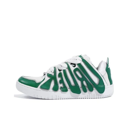 OLD ORDER Skater 001 OG SNEAKER Series Стильные Скейтбординги Унисекс Белый Зеленый