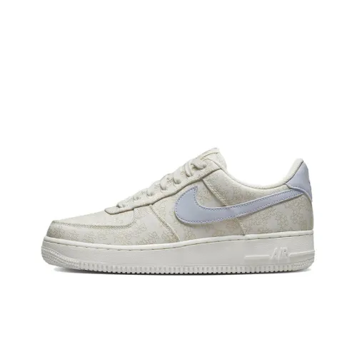 Nike Air FORCE 1 Slip-resistant Abrasion-resistant Lightweight Low-top Skateboarding Shoes Women's Beige