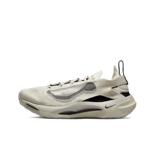 Nike Spark Flyknit Low Топ Повседневные Беговые Кроссовки Унисекс Овсяный