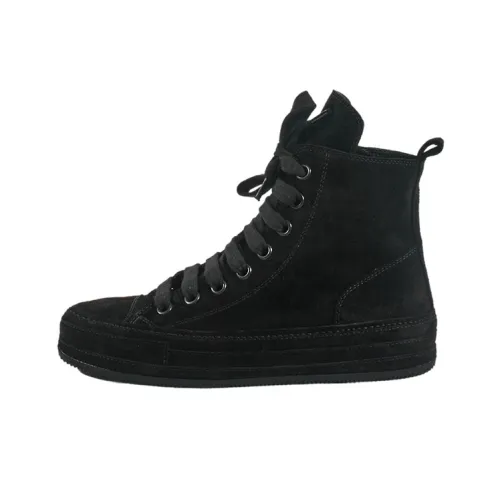 Ann Demeulemeester High Top Canvas Shoes Women's