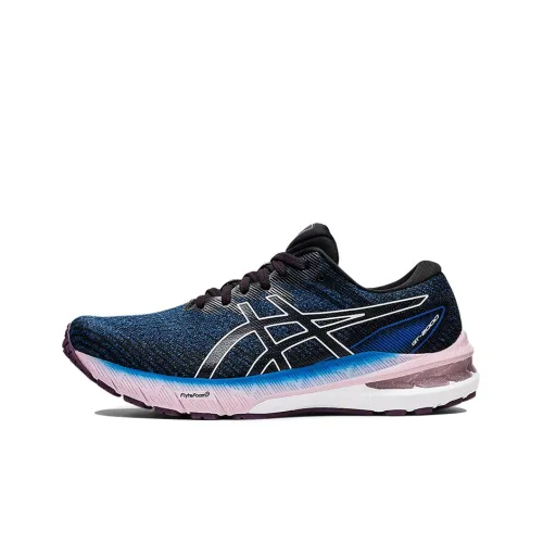 Asics GT 2000 10 Low Топ Беговые кроссовки Женские Морской синий 2E Ширина