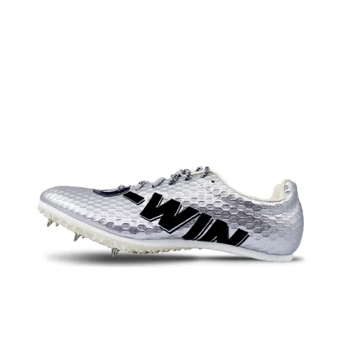 DO WIN Дышащие Низкие Кроссовки для Бега Унисекс Серебряные