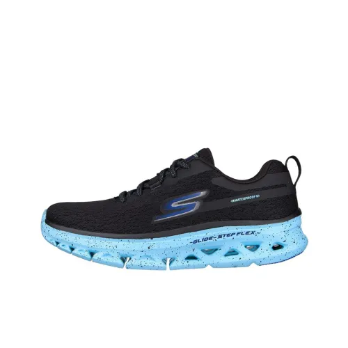 Skechers Glide StepGO RUN Collection Низкие Беговые Кроссовки Женские Черные Синие
