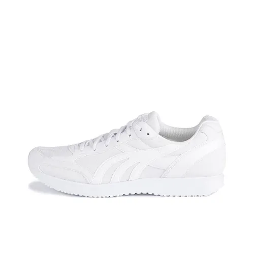 DO WIN Амортизаторы Slip-resistant устойчивые к истиранию дышащие низкий топ беговые кроссовки унисекс белый