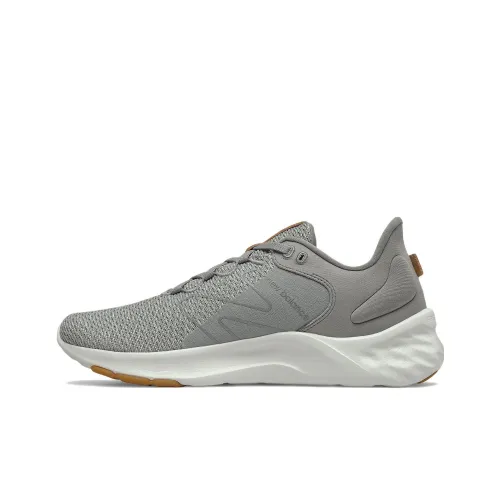 New Balance NB ROAV Износостойкий и Легкий Низкий Топ Беговые кроссовки Мужские Серые