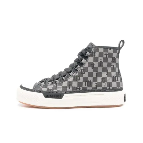 AMIRI Корт Стильные Скейтбординги Мужской Серый Белый