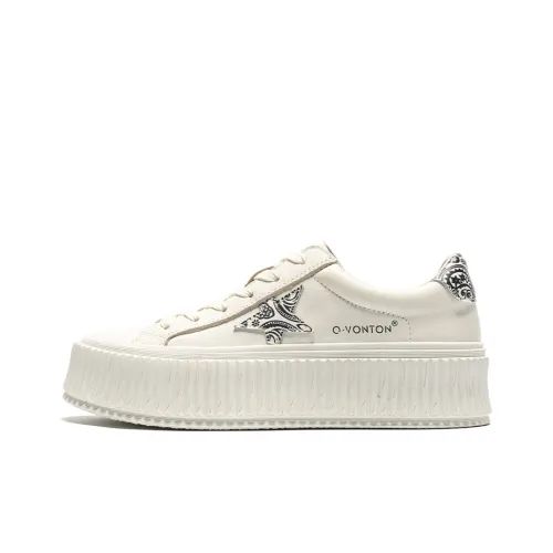 Q.VONTON Кроссовки для скейтбординга Low Top Женские
