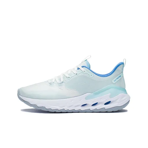 Подкладка Shock Absorbers противоскользящий устойчивый к истиранию легкий низкий топ беговые кроссовки мужской туманно-белый